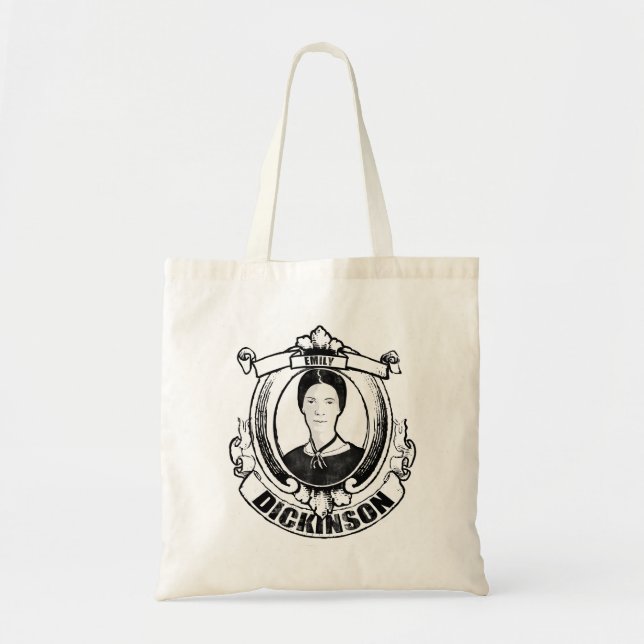 Emily Dickinson Tote Bag (Front)