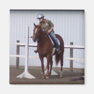 EMILY DURING HORSE SHOW MAGNET