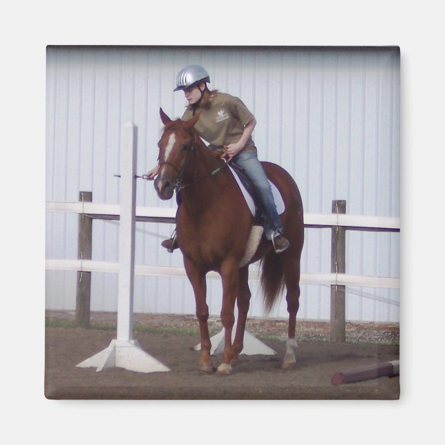 EMILY DURING HORSE SHOW MAGNET (Front)