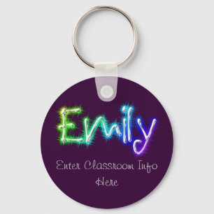 Emily ID Keychain