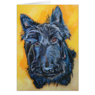 'Emily in Blue' Scottie card