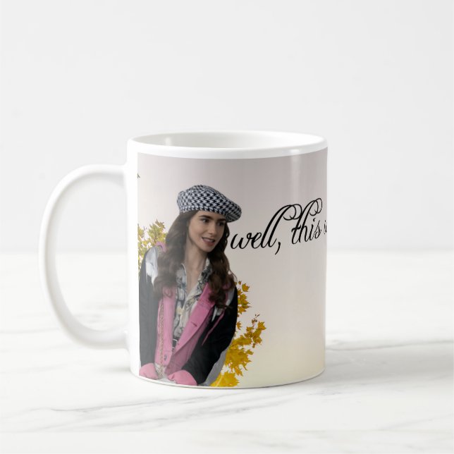 emily in paris coffee mug (Left)
