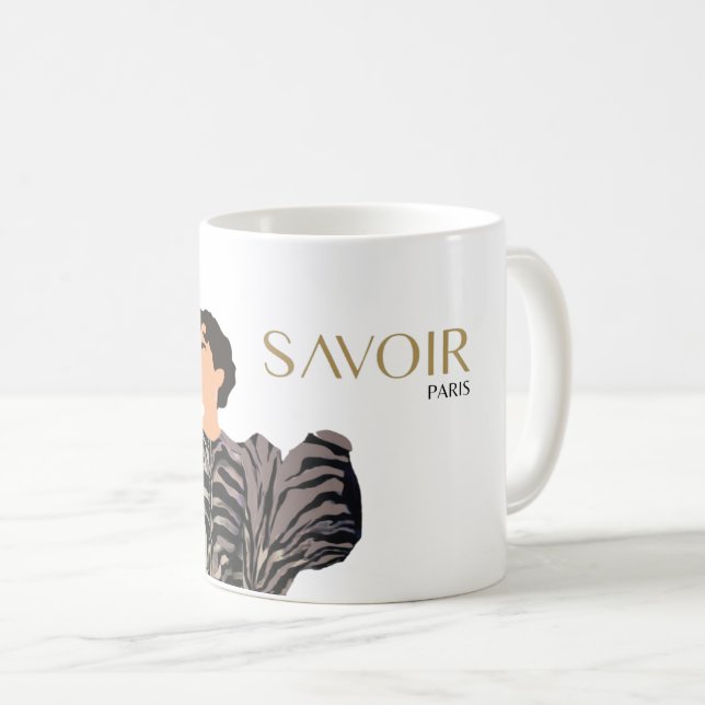 Emily in Paris Savoir Coffee Mug (Front Right)