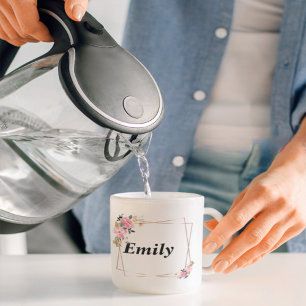 @Emily name Mug – Custom Coffee Cup with An