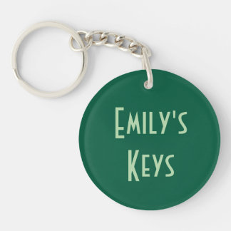 Emily's Keys Key Ring