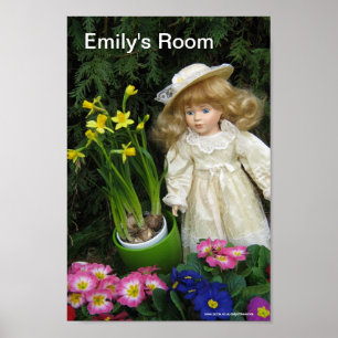 Emily's room poster