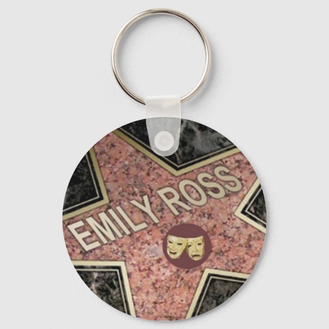 Emilys Star Key Ring (Front)