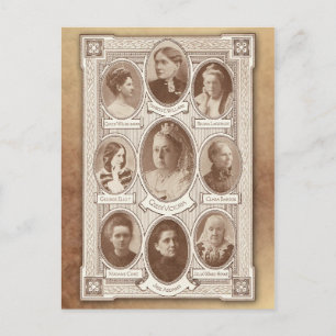 Eminent Women Postcard
