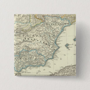 Emirate of Cordoba until the destruction 15 Cm Square Badge