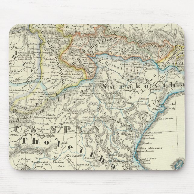 Emirate of Cordoba until the destruction Mouse Mat (Front)