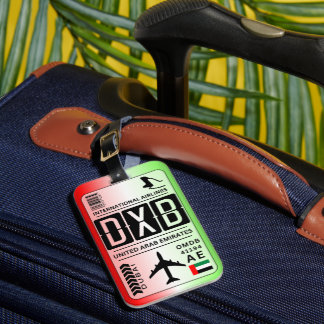 Emirates Dubai Luggage Tag