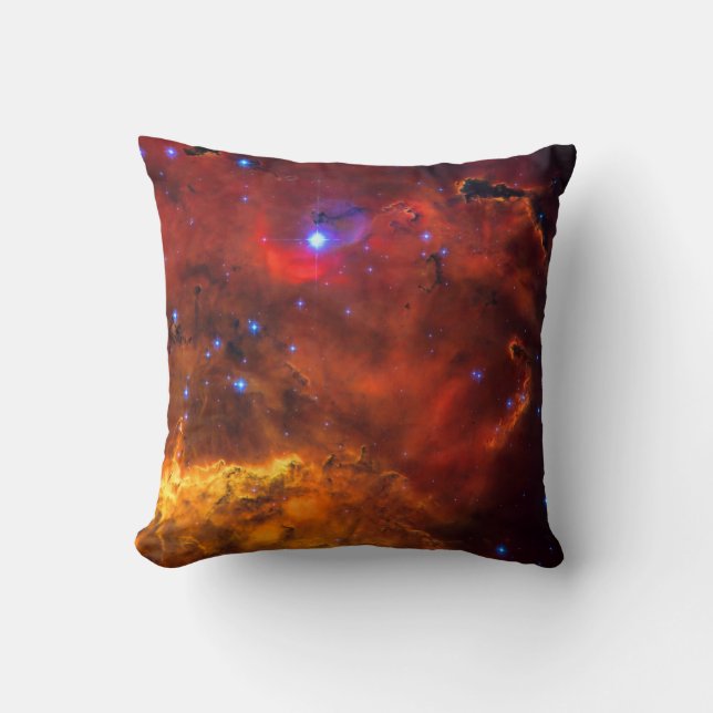 Emission Nebula NGC 2467 in Constellation Puppis Cushion (Front)