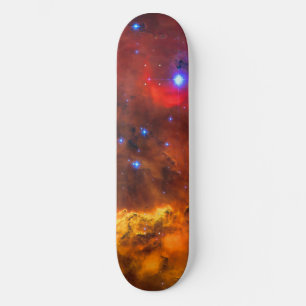 Emission Nebula NGC 2467 in Constellation Puppis Skateboard