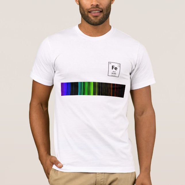 Emission spectrum Fe T-Shirt (Front)