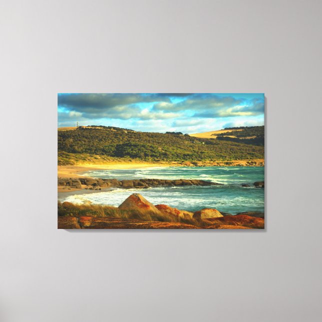 Emita Beach | Flinders Island, Tasmania Canvas Print (Front)