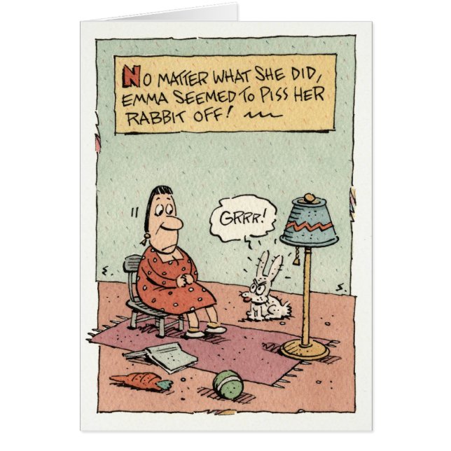 Emma and Her Rabbit (Front)