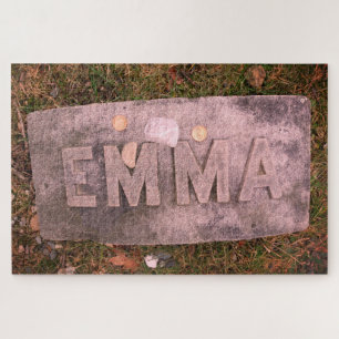 Emma Borden Grave Marker, Fall River, MA Jigsaw Puzzle
