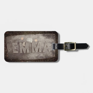 Emma Borden Grave Marker - Fall River, MA Luggage Tag