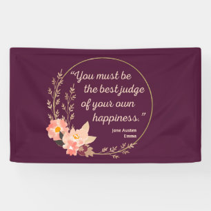 Emma By Jane Austen Quote I - Cute Style Banner