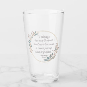 Emma By Jane Austen Quote II - Cute Style Glass