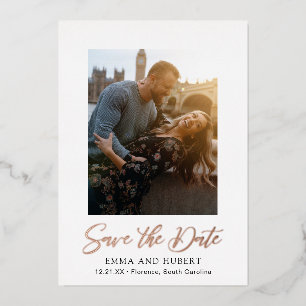 Emma Elegant Wedding Save the Date