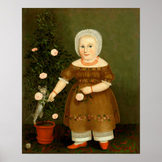 Emma Homan by John Bradley ~ c.1844 Poster