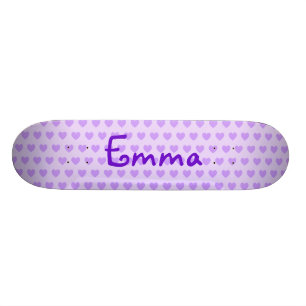 Emma in Purple Skateboard