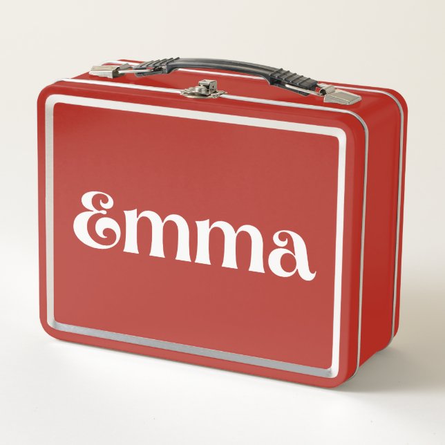 Emma Metal Lunch Box (Front)