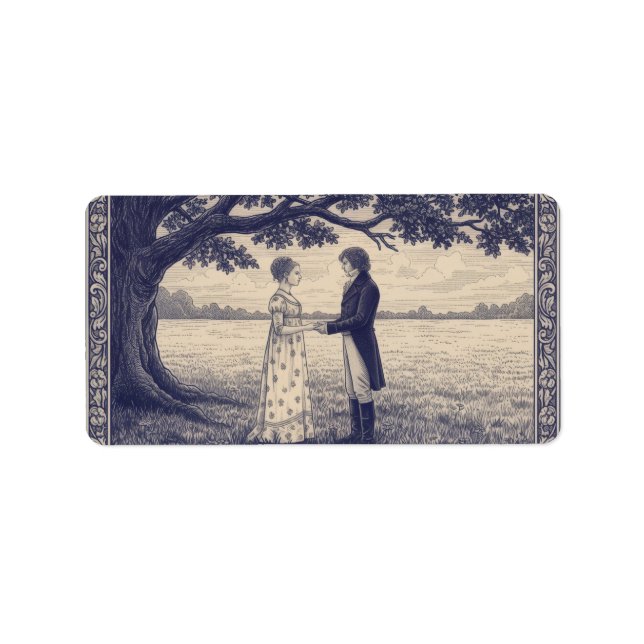 Emma & Mr. Knightley Label (Front)