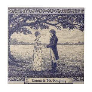 Emma & Mr. Knightley Tile