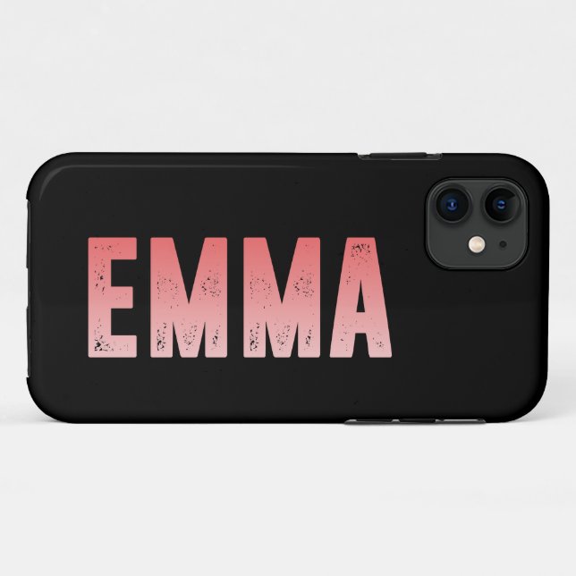 Emma name Case-Mate iPhone case (Back (Horizontal))