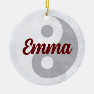 {Emma} Name Meaning Ornament