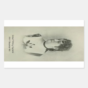 Emma P. Marcy Raymond Rectangular Sticker