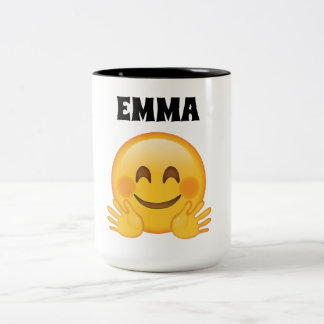 Emma- Personalised emoji coffee mug