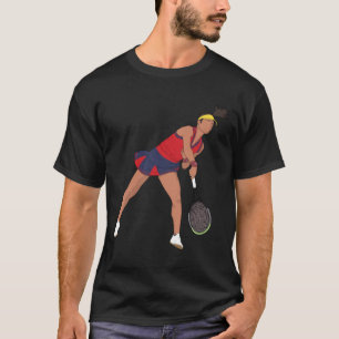 Emma Raducanu Tennis Player T-Shirt