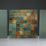EMMA Sage Abstract Square Collection Faux Relief Tile<br><div class="desc">Introducing EMMA, our exquisite sage green ceramic tile collection that captures the allure and sophistication of the French countryside. This charming set of 15 tile variations effortlessly blends old-world charm with modern-day versatility. Made of highly durable, low-maintenance ceramics, "Emma" is perfect for walls, kitchen backsplashes, or fireplaces. Each tile showcases...</div>