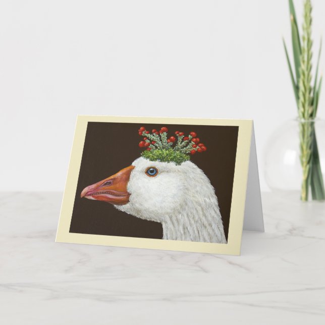 Emma the goose card (Front)