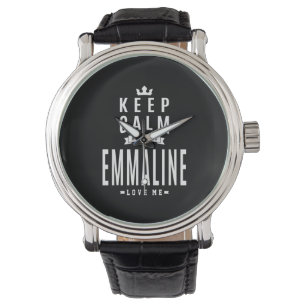 Emmaline Personalised Name Birthday Gift Watch