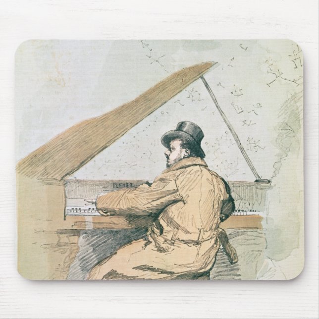 Emmanuel Chabrier Mouse Mat (Front)