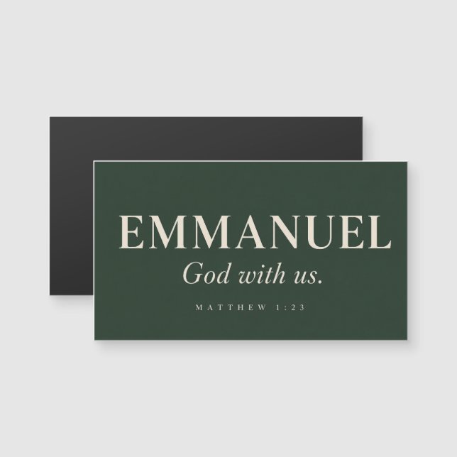 EMMANUEL | Matthew 1:23 | Christmas (Front/Back)
