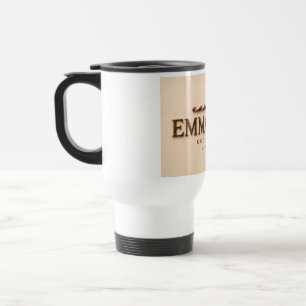 EMMANUEL Matthew 1:23 Christmas Warm Cream Travel Mug