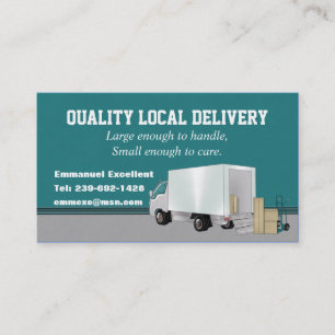 Emmanuel Moving Company Business Card
