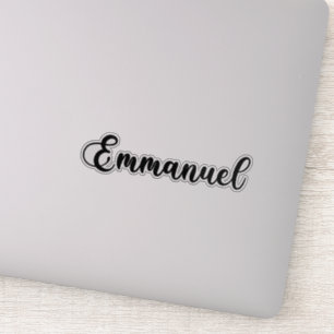 Emmanuel Name - Handwritten Calligraphy