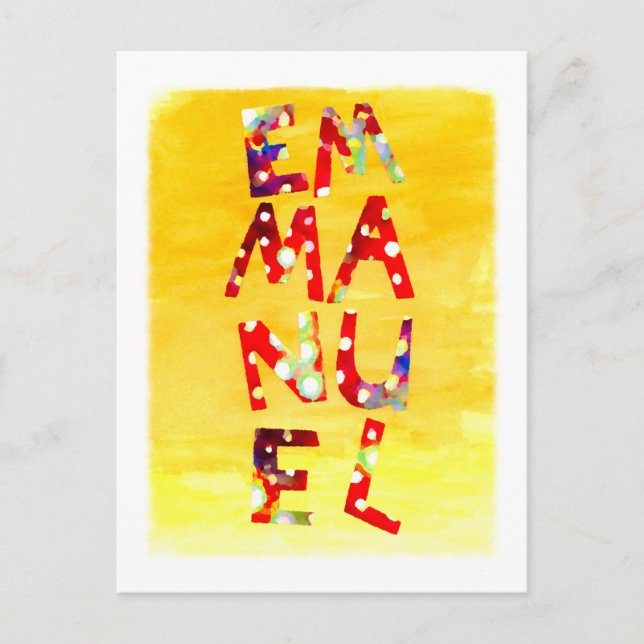 Emmanuel Postcard (Front)