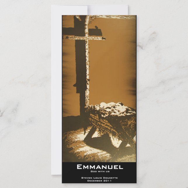 "Emmanuel" Value Bookmark (Front)