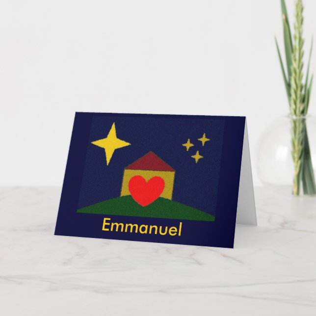 Emmanul Holiday Card (Front)