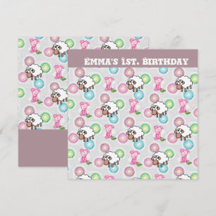 Emma's Birthday Invitation Cards