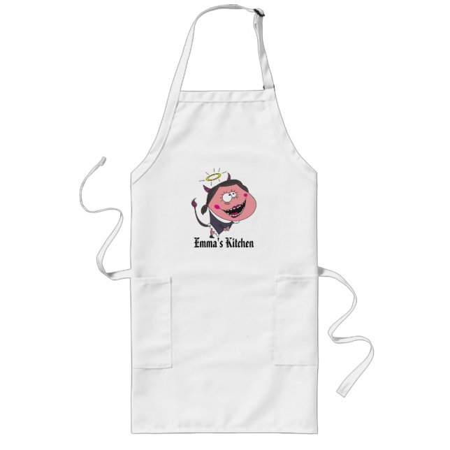 Emma's Kitchen Funny Personalised Kitchen Aprons (Front)
