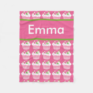 Emma's Personalised Cupcake Blanket