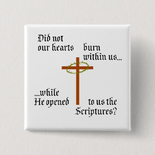 Emmaus 15 Cm Square Badge